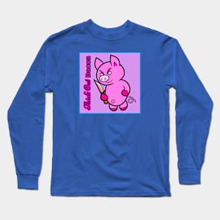 Thick Cut Bacon Long Sleeve T-Shirt